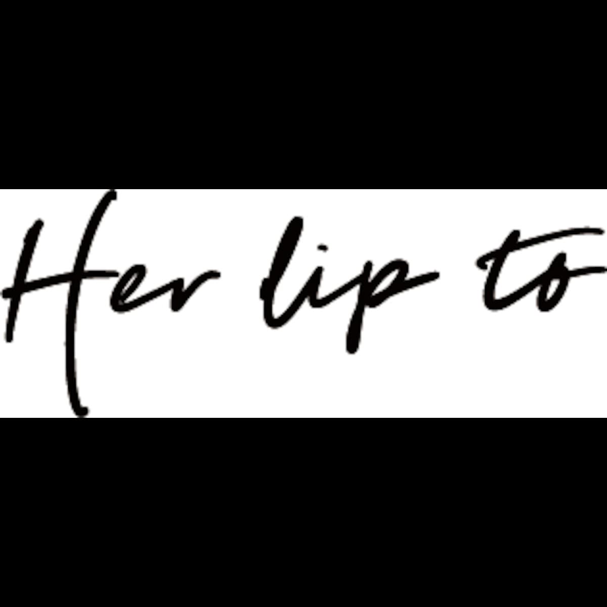 Her lip to
